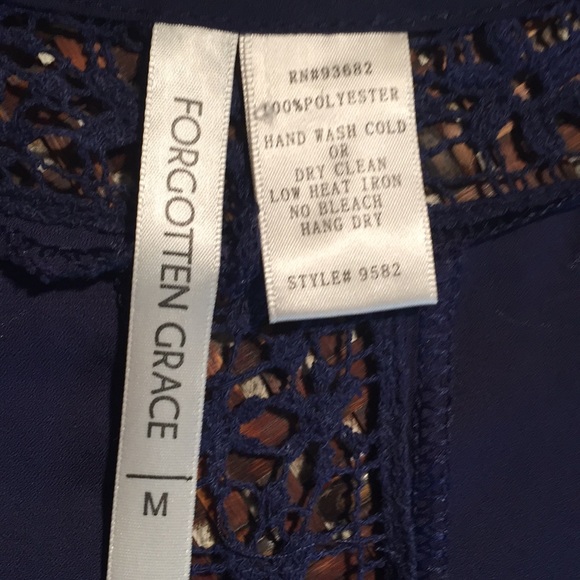 Forgotten Grace navy kimono - Picture 6 of 6